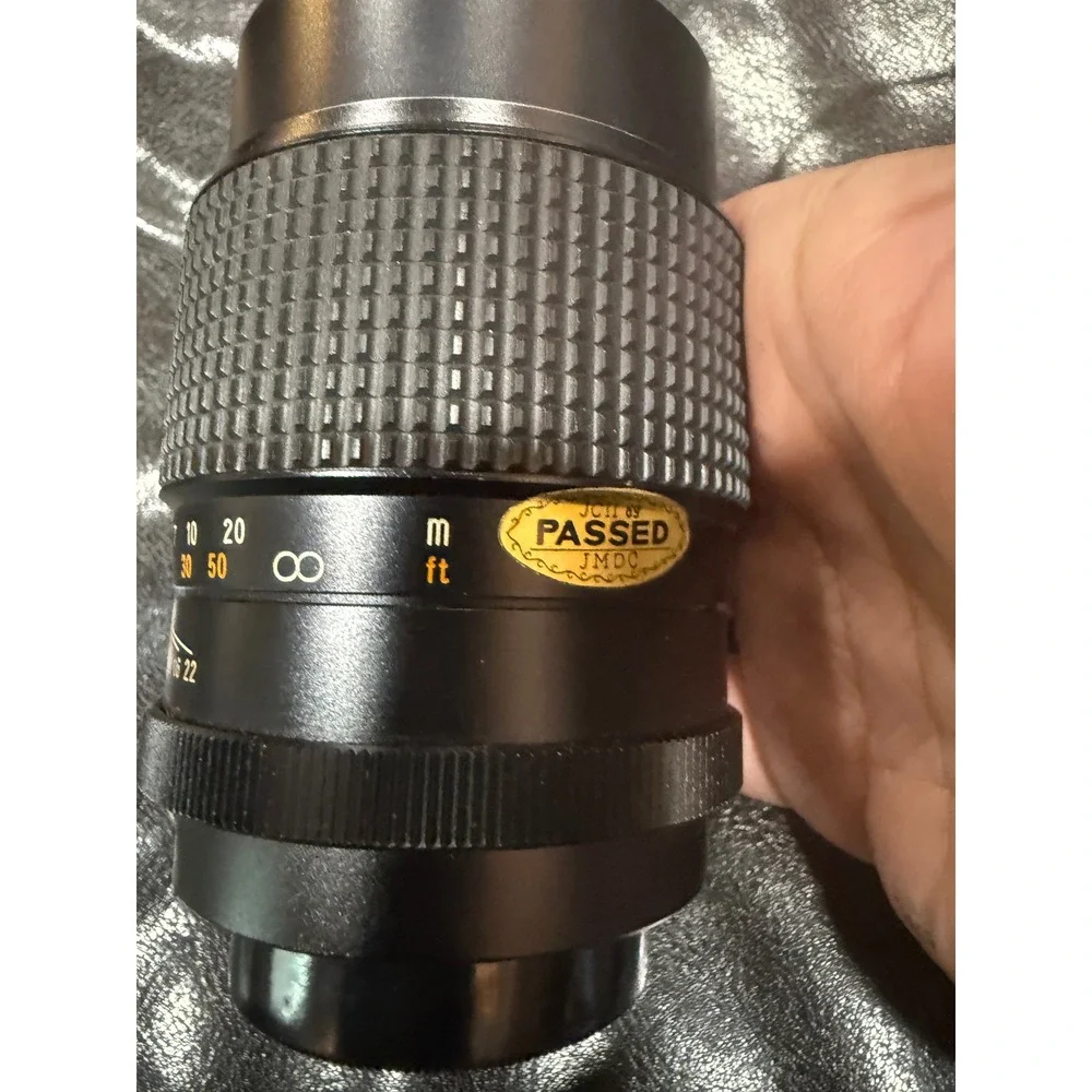 Sears Auto 135mm f2.8 Telephoto Prime Lens with Case‎ Made in Japan Vintage